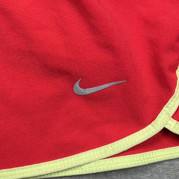 Nike Pink Yellow Running Skirt with Built-in Shorts 453694-617 Women’s Size: L - Picture 6 of 16